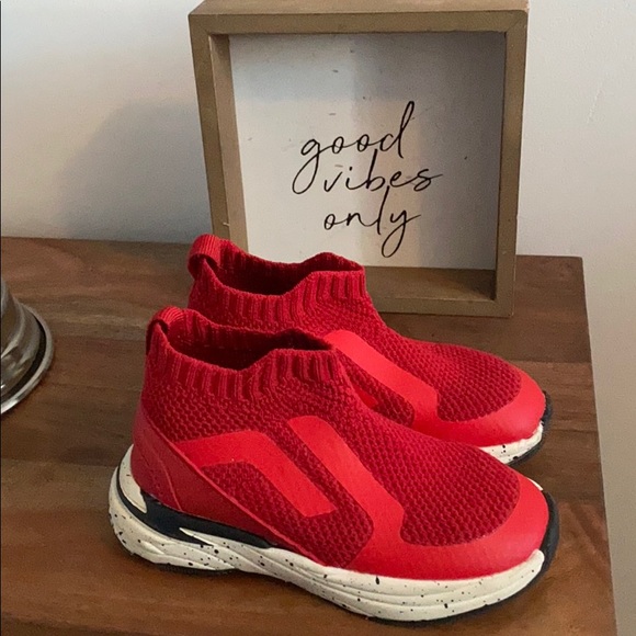 ZARA Red Sock Sneakers for Toddler - Picture 4 of 7